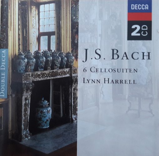 Johann Sebastian Bach, Lynn Harrell - 6 Cellosuiten (2xCD, Album) (Near Mint (NM or M-))