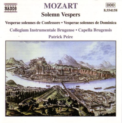 Wolfgang Amadeus Mozart - Collegium Instrumentale Brugense / Capella Brugensis / Patrick Peire - Solemn Vespers (CD, Album) (Near Mint (NM or M-))