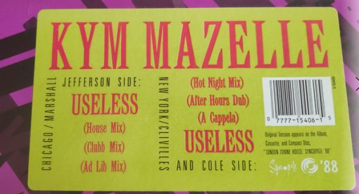 Kym Mazelle - Useless (12") (Mint (M))