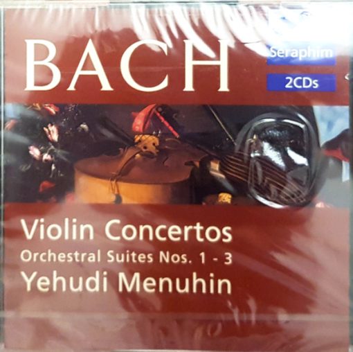 Johann Sebastian Bach . Yehudi Menuhin - Violin Concertos. Orchestral Suites Nos. 1 - 3 (2xCD-ROM, Comp, RM) (Near Mint (NM or M-))