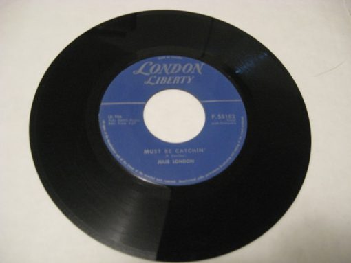 Julie London - Must Be Catchin' (7", Single) (Very Good Plus (VG+))