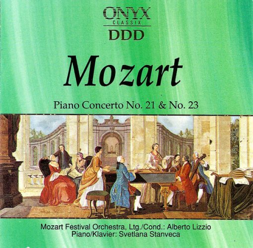 Wolfgang Amadeus Mozart - Mozart Festival Orchestra (2) Ltg./Cond.: Alberto Lizzio, Svetlana Stanceva - Piano Concerto No. 21 & No. 23 (CD, Album) (Near Mint (NM or M-))