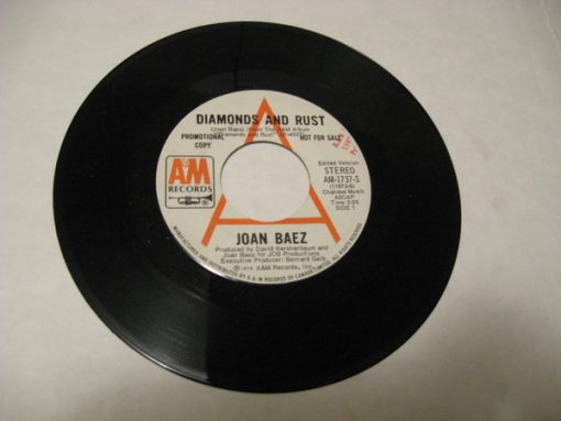 Joan Baez - Diamonds And Rust (7", Single, Mono, Promo) (Good Plus (G+))