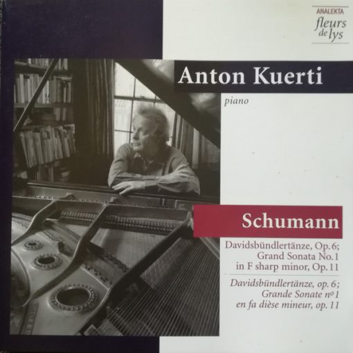 Robert Schumann, Anton Kuerti - Davidsbündlertänze, Op. 6; Grand Sonata No. 1 in F sharp minor, Op. 11 (CD, Album) (Near Mint (NM or M-))