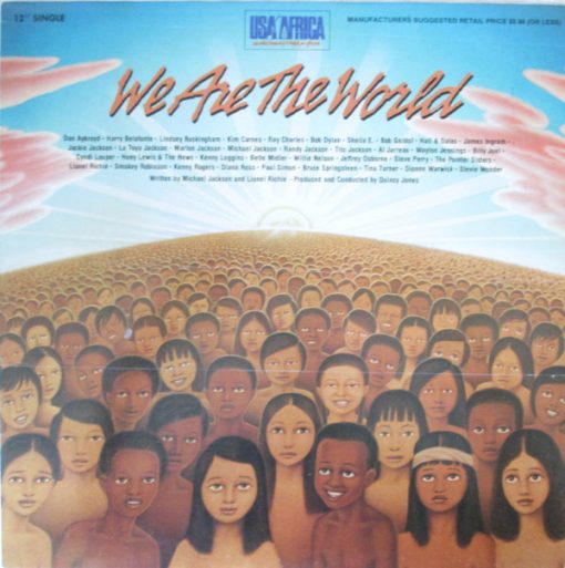 USA For Africa - We Are The World (12", Single) (Mint (M))