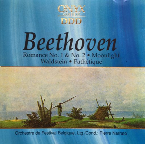 Ludwig van Beethoven, Orchestre Du Festival Belgique, Pierre Narrato - Romance No 1 & No. 2 - Moonlight - Waldstein - Pathétique (CD, Comp) (Near Mint (NM or M-))