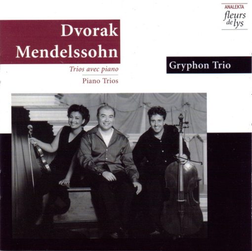 Antonín Dvořák, Felix Mendelssohn-Bartholdy, The Gryphon Trio - Dvorak Mendelssohn: Piano Trios (CD, Album) (Near Mint (NM or M-))