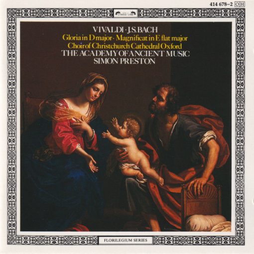 Antonio Vivaldi · Johann Sebastian Bach, The Choir Of Christ Church Cathedral, The Academy Of Ancient Music / Simon Preston - Gloria In D Major · Magnificat In E Flat Major (CD, Comp) (Near Mint (NM or M-))