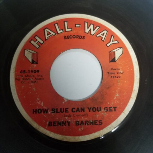 Benny Barnes - How Blue Can You Get (7") (Good Plus (G+))