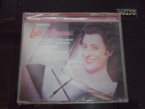 Gaetano Donizetti : Coro Del Teatro Di San Carlo E Orchestra Del Teatro Di San Carlo, Tullio Serafin, Antonietta Stella, Renato Capecchi - Linda Di Chamounix (2xCD, Album, RE) (Near Mint (NM or M-))