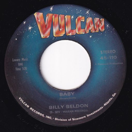 Billy Beldon - Baby / One Day Away (7", Single) (Very Good Plus (VG+))