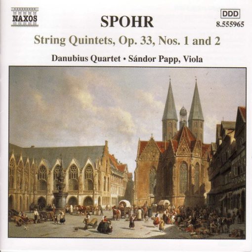 Louis Spohr - Danubius Quartet, Sándor Papp - Complete String Quartets, Volume 1 (CD, Album, RE) (Near Mint (NM or M-))