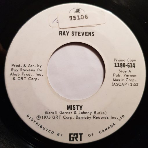 Ray Stevens - Misty (7", Promo) (Near Mint (NM or M-))