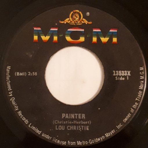 Lou Christie - Painter / Du Ronda (7", Single) (Near Mint (NM or M-))