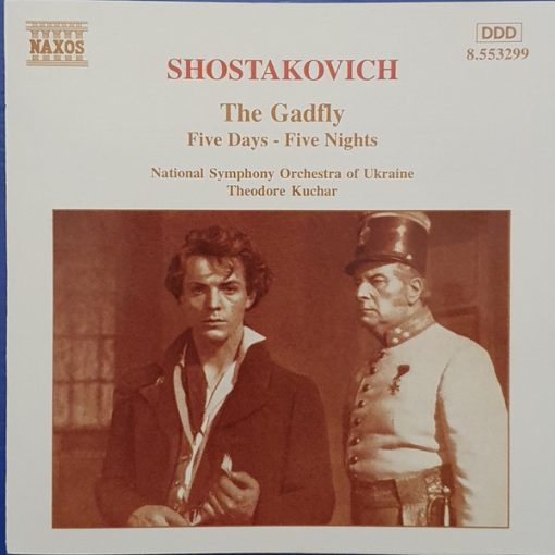 Dmitri Shostakovich, National Symphony Orchestra Of Ukraine, Theodore Kuchar - The Gadfly / Five Days - Five Nights (CD, Album) (Near Mint (NM or M-))