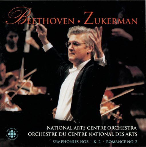 Ludwig van Beethoven, Pinchas Zukerman, National Arts Centre Orchestra - Symphonies Nos. 1 & 2 · Romance No.2 (CD, Album) (Near Mint (NM or M-))