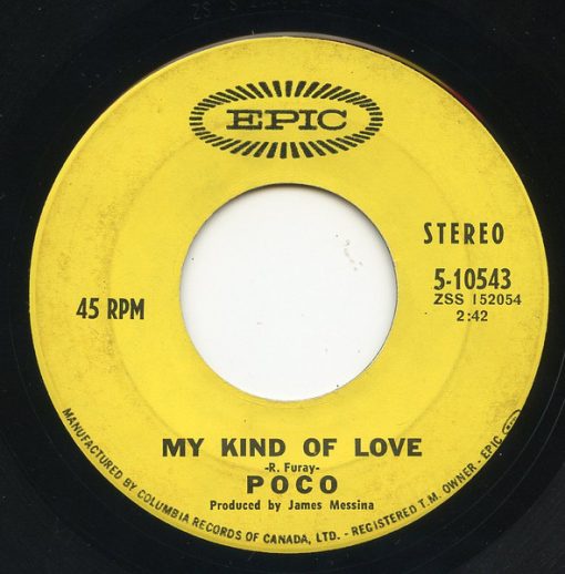 Poco (3) - My Kind Of Love (7", Single) (Near Mint (NM or M-))