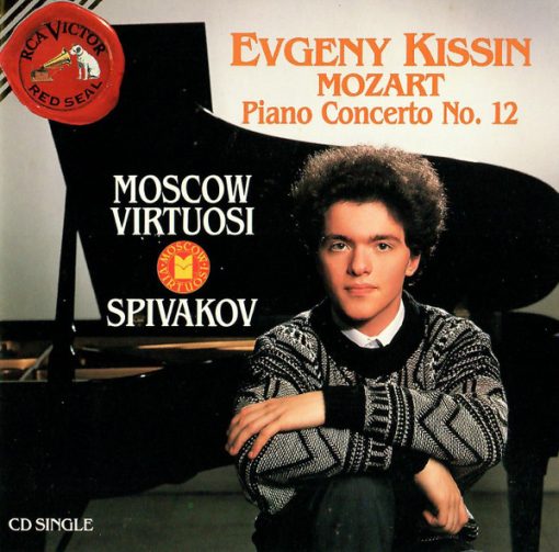 Wolfgang Amadeus Mozart - Yevgeny Kissin, Moscow Virtuosi, Vladimir Spivakov - Piano Concerto No. 12 (CD, Album) (Near Mint (NM or M-))