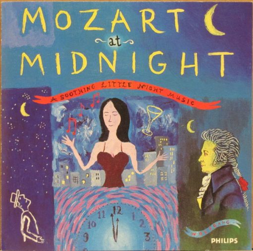 Wolfgang Amadeus Mozart - Mozart At Midnight (CD, Album, Comp, Club) (Near Mint (NM or M-))