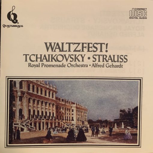 Royal Promenade Orchestra, Alfred Gehardt - Waltzfest! Tchaikovsky-Strauss (CD, Album) (Near Mint (NM or M-))