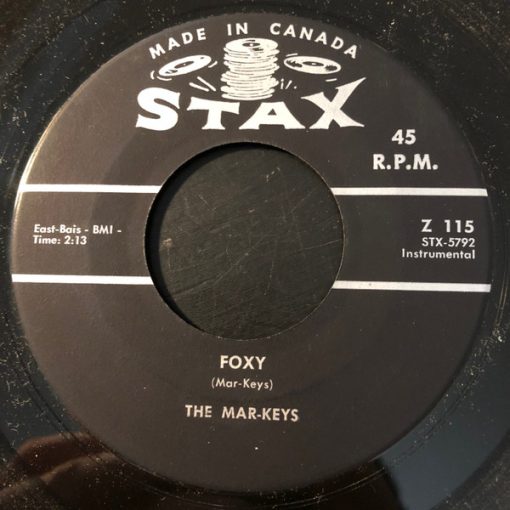 The Mar-Keys - Foxy (7", Single, Mono) (Very Good Plus (VG+))