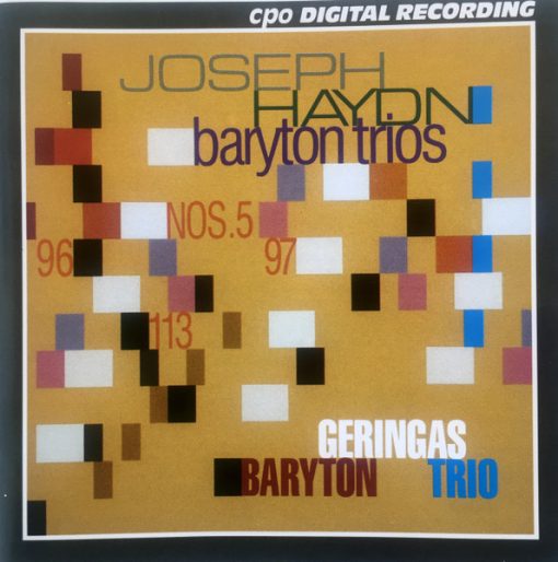 Joseph Haydn, Geringas Baryton Trio - Baryton Trios (CD, Album) (Near Mint (NM or M-))