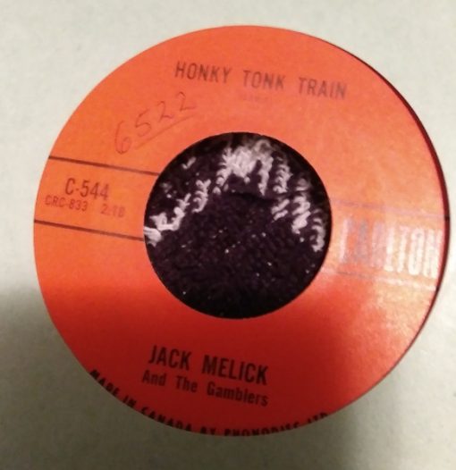 Jack Melick And The Gamblers - Honky Tonk Train / Marie (7", Single) (Very Good Plus (VG+))