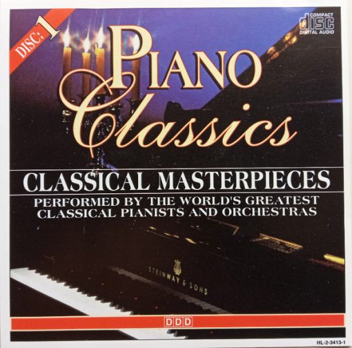 Various - Piano Classics - Classical Masterpieces (3xCD, Album) (Near Mint (NM or M-))