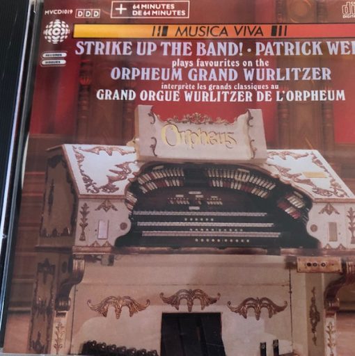 Patrick Wedd - Strike up the Band! Patrick Wedd plays favourites on the Orpheum Grand Wurlitzer (CD, Album) (Near Mint (NM or M-))