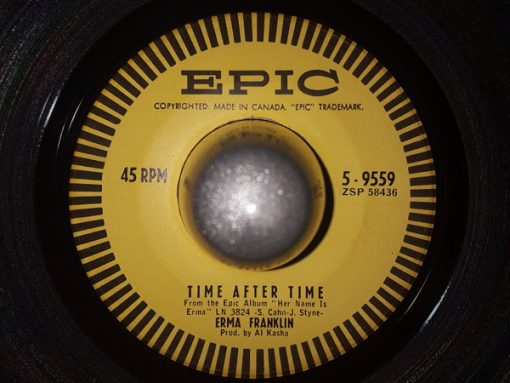 Erma Franklin - Time After Time / Don't Wait Too Long (7") (Very Good Plus (VG+))