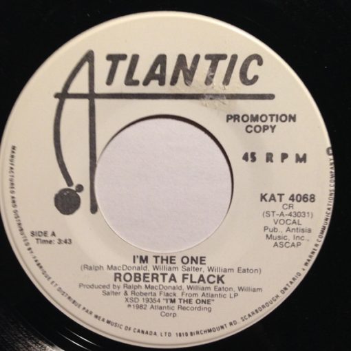 Roberta Flack - I'm The One (7", Single, Promo) (Near Mint (NM or M-))