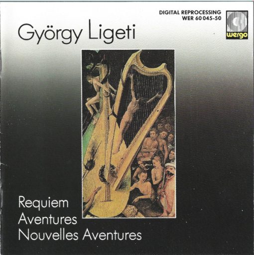 György Ligeti - Requiem / Aventures / Nouvelles Aventures (CD, Comp, RE, RM) (Near Mint (NM or M-))