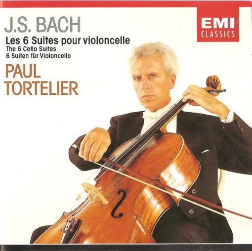 Johann Sebastian Bach · Paul Tortelier - Les 6 Suites Pour Violoncelle (The 6 Cello Suites) (2xCD, RM) (Near Mint (NM or M-))