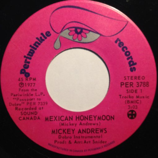 Mickey Andrews - Mexican Honeymoon (7", Single) (Very Good Plus (VG+))