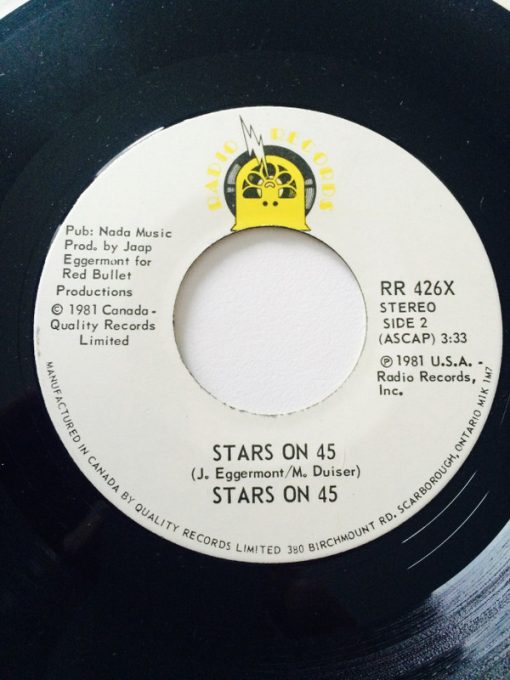 Stars On 45 - Stars On 45 (7") (Near Mint (NM or M-))