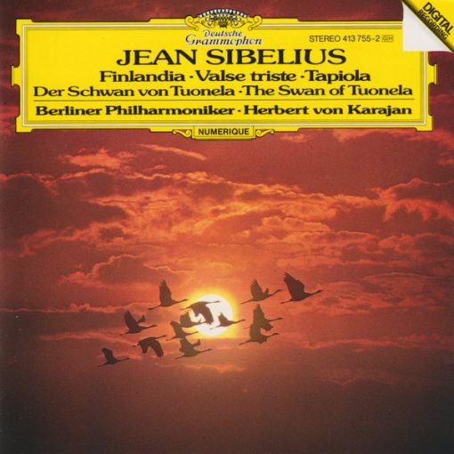 Jean Sibelius - Berliner Philharmoniker • Herbert von Karajan - Finlandia • Valse Triste • Tapiola • Der Schwan Von Tuonela = The Swan Of Tuonela (CD, Album) (Near Mint (NM or M-))