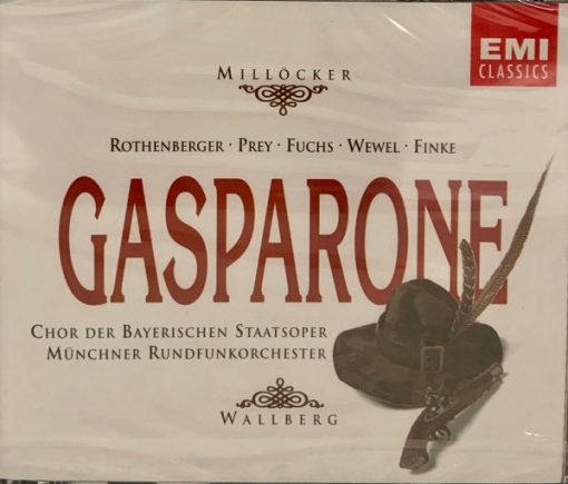 Carl Millöcker - Anneliese Rothenberger · Hermann Prey · Gabriele Fuchs · Günter Wewel · Martin Finke (2) · Chor Der Bayerischen Staatsoper · Münchner Rundfunkorchester · Heinz Wallberg - Gasparone (2xCD, Album, RE) (Near Mint (NM or M-))