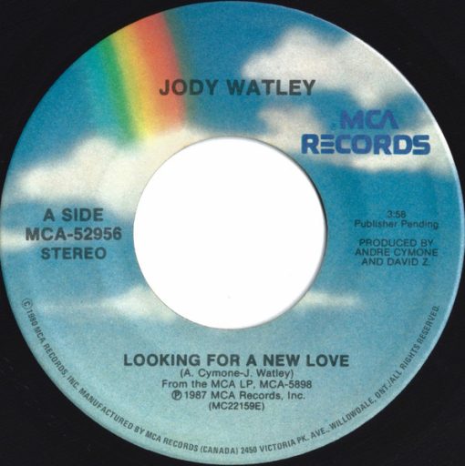 Jody Watley - Looking For A New Love (7") (Near Mint (NM or M-))