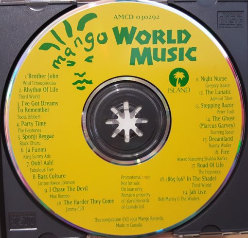 Various - World Music  (CD, Comp, Promo) (Near Mint (NM or M-))