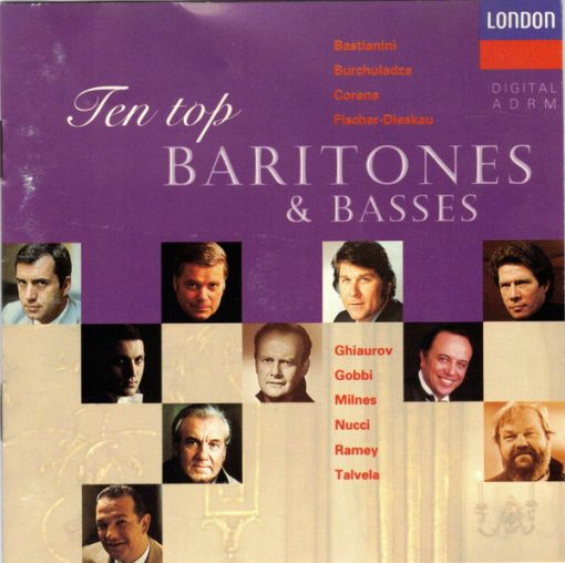 Various - Ten Top Baritones & Basses (CD, Comp) (Near Mint (NM or M-))