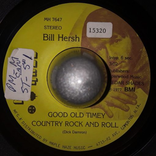 Bill Hersh - Good Old Timey Country Rock And Roll (7", Mono) (Very Good (VG))