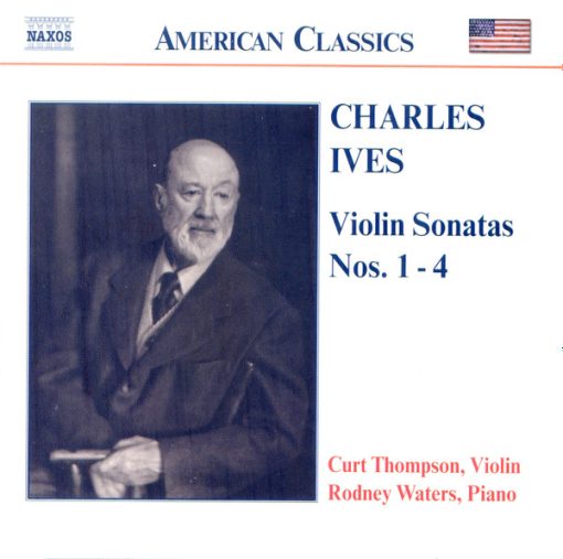 Charles Ives, Curt Thompson, Rodney Waters - Violin Sonatas Nos. 1-4 (CD, Album) (Near Mint (NM or M-))