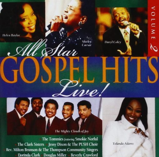 Various - All Star Gospel Hits - Volume 2 - Live! (CD, Comp) (Mint (M))