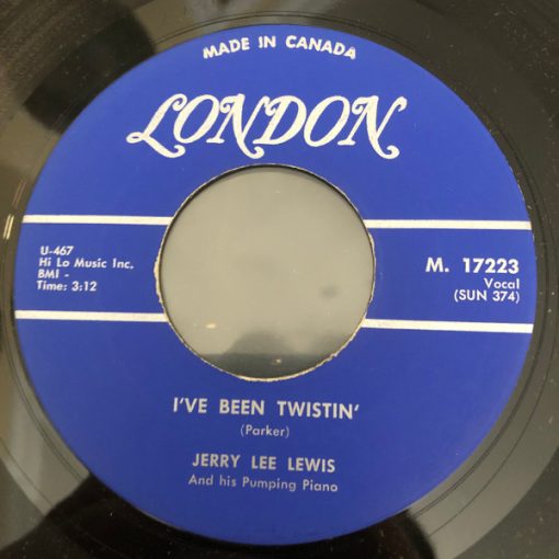 Jerry Lee Lewis - I've Been Twistin' (7", Single) (Near Mint (NM or M-))