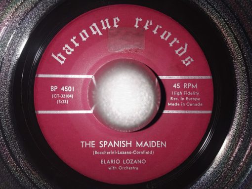 Elario Lozano - The Spanish Maiden (7") (Very Good Plus (VG+))