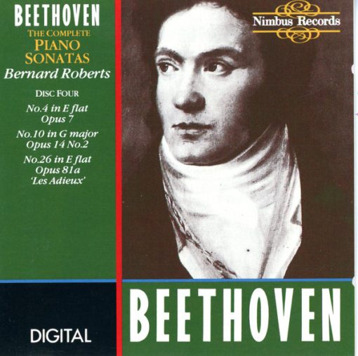 Bernard Roberts - Beethoven, Complete Piano Sonatas 4 (CD) (Near Mint (NM or M-))