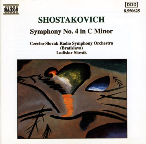 Dmitri Shostakovich, Slovak Radio Symphony Orchestra, Ladislav Slovák - Symphony No. 4 In C Minor (CD) (Near Mint (NM or M-))