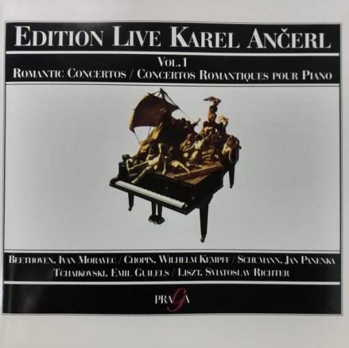 Karel Ančerl, Ivan Moravec, Wilhelm Kempff, Sviatoslav Richter, Jan Panenka, Emil Gilels, The Czech Philharmonic Orchestra - Romantic Concertos = Concertos Romantiques Pour Piano • Edition Live Karel Ančerl (2xCD, Comp) (Near Mint (NM or M-))