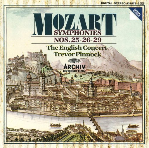 Wolfgang Amadeus Mozart - The English Concert, Trevor Pinnock - Symphonies Nos. 25 • 26 • 29 (CD, Album) (Near Mint (NM or M-))