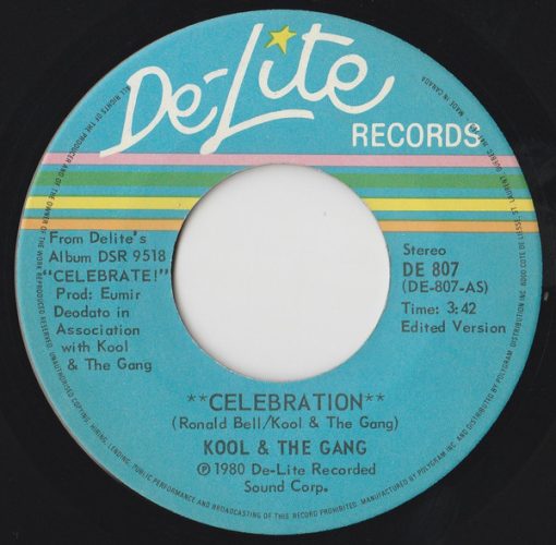 Kool & The Gang - Celebration (7", Single) (Near Mint (NM or M-))